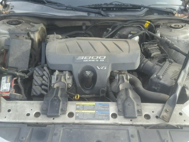 2G2WP522751238557 - 2005 PONTIAC GRAND PRIX SILVER photo 7