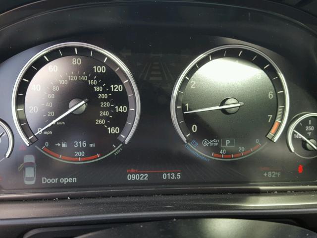 WBAKN9C56GD962597 - 2016 BMW 550 I BLACK photo 8