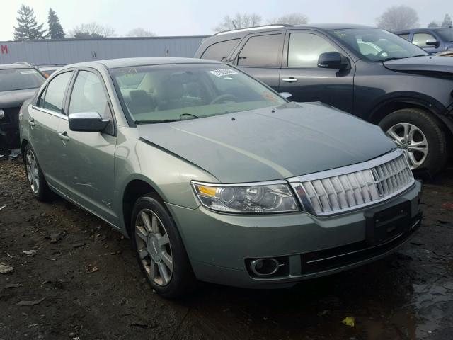 3LNHM26T38R639713 - 2008 LINCOLN MKZ GREEN photo 1