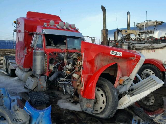 1XP5D49X37D672962 - 2007 PETERBILT 379 RED photo 1