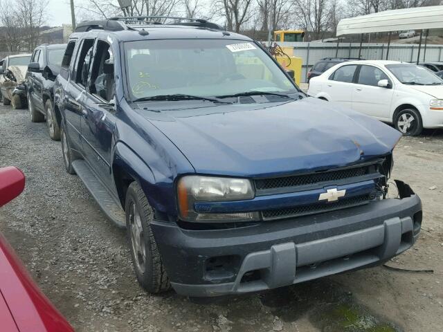 1GNET16S546191694 - 2004 CHEVROLET TRAILBLAZE BLUE photo 1