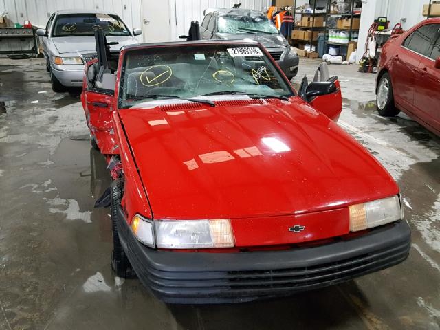 1G1JC34T5R7254740 - 1994 CHEVROLET CAVALIER R RED photo 1