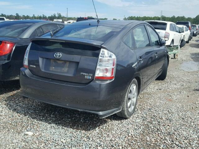 JTDKB20U173222587 - 2007 TOYOTA PRIUS GRAY photo 4