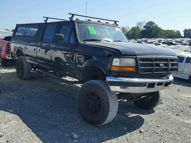 1FTJW36F6VEC81831 - 1997 FORD F350 BLACK photo 1