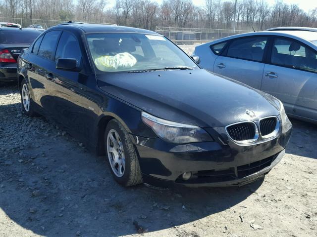 WBANA73544B803498 - 2004 BMW 530 I BLACK photo 1