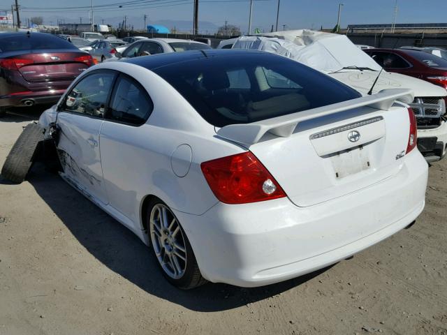 JTKDE177360136863 - 2006 TOYOTA SCION TC WHITE photo 3