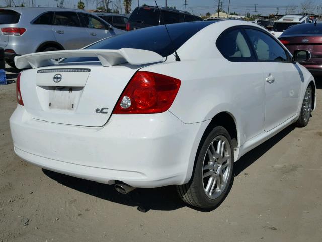 JTKDE177360136863 - 2006 TOYOTA SCION TC WHITE photo 4