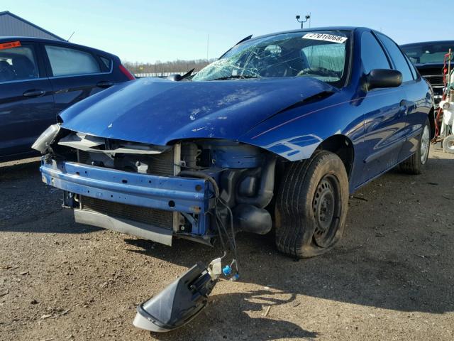 1G1JC52F657194454 - 2005 CHEVROLET CAVALIER BLUE photo 2