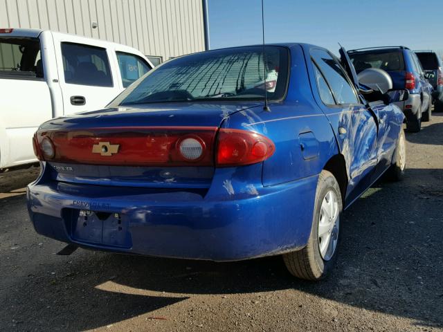 1G1JC52F657194454 - 2005 CHEVROLET CAVALIER BLUE photo 4