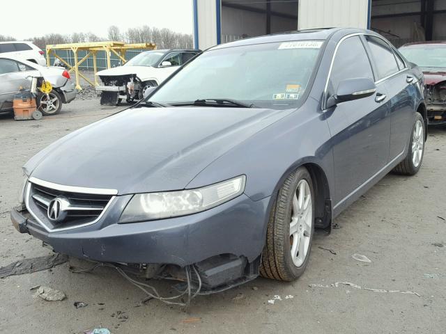 JH4CL96844C014573 - 2004 ACURA TSX BLUE photo 2
