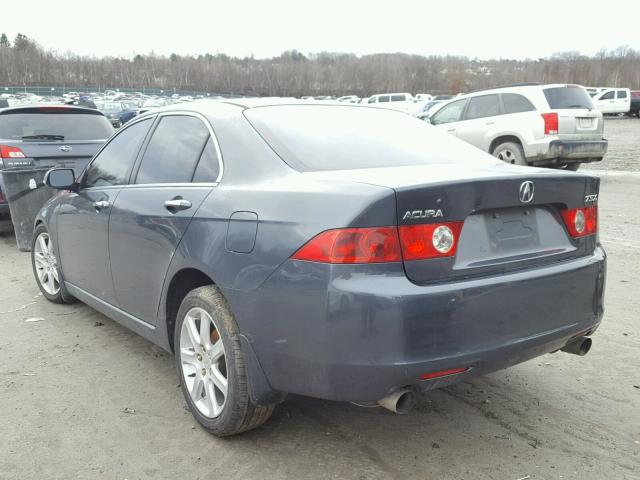 JH4CL96844C014573 - 2004 ACURA TSX BLUE photo 3