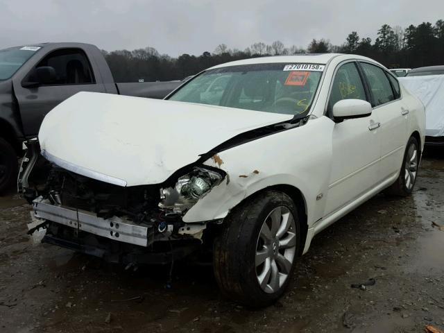 JNKAY01E07M312781 - 2007 INFINITI M35 BASE WHITE photo 2