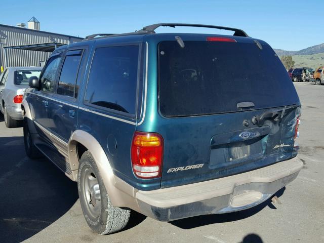 1FMZU34E5WZA95917 - 1998 FORD EXPLORER GREEN photo 3