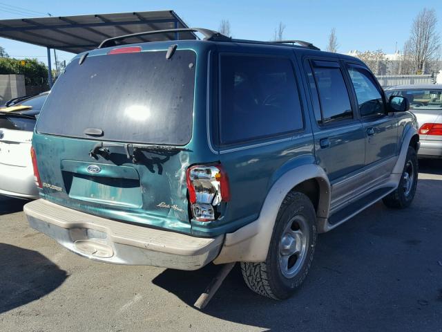 1FMZU34E5WZA95917 - 1998 FORD EXPLORER GREEN photo 4