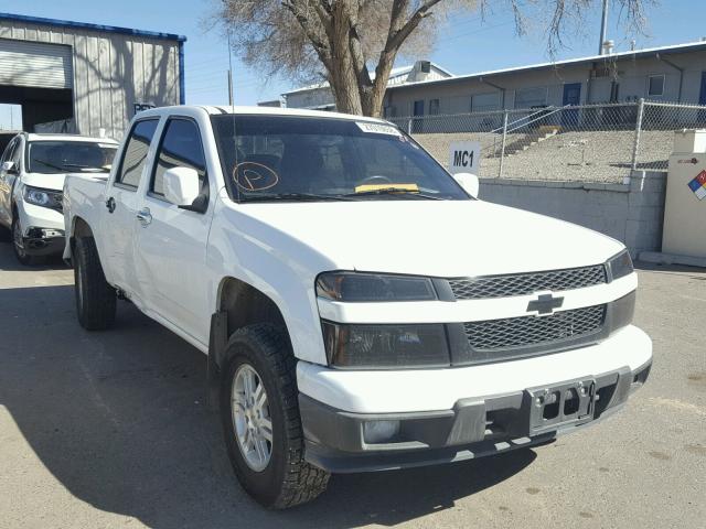 1GCHTCFE2C8170185 - 2012 CHEVROLET COLORADO L WHITE photo 1