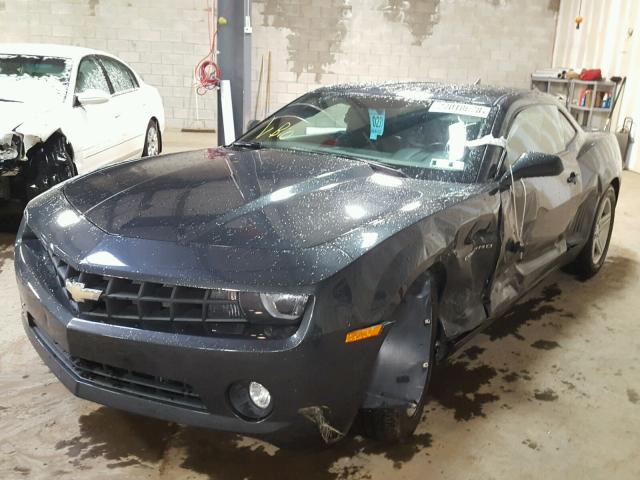 2G1FB1E35C9154297 - 2012 CHEVROLET CAMARO LT CHARCOAL photo 2