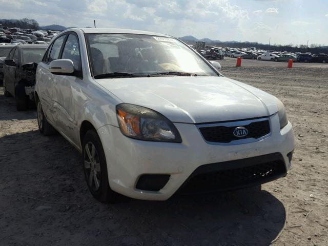 KNADH5A36A6659695 - 2010 KIA RIO LX Սպիտակ լուսանկար 1