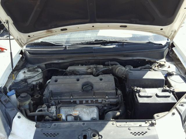 KNADH5A36A6659695 - 2010 KIA RIO LX Սպիտակ լուսանկար 7