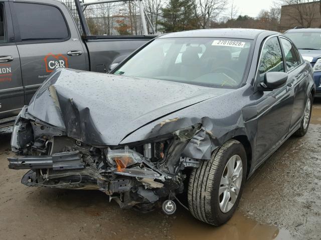 1HGCP26458A122553 - 2008 HONDA ACCORD LXP GRAY photo 2