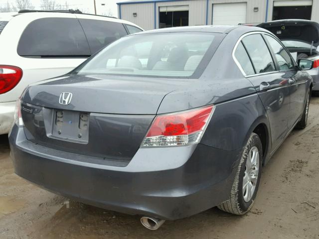 1HGCP26458A122553 - 2008 HONDA ACCORD LXP GRAY photo 4