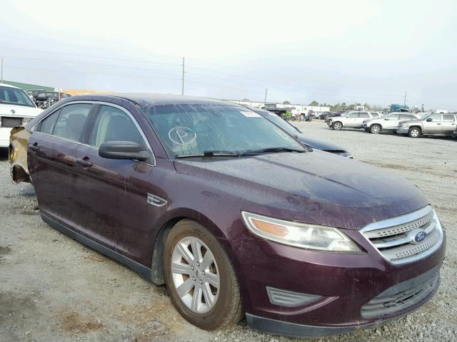 1FAHP2DW6BG101195 - 2011 FORD TAURUS SE MAROON photo 1