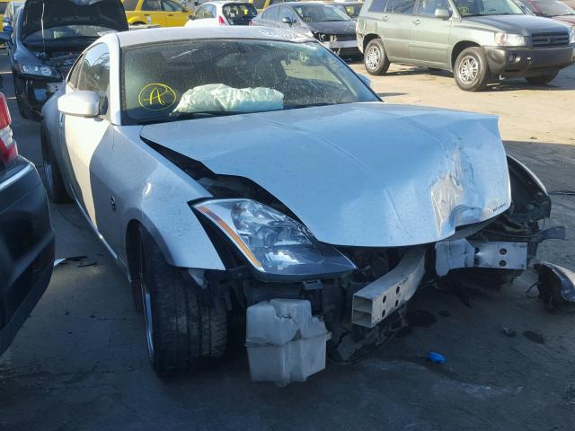 JN1AZ34E64T061118 - 2004 NISSAN 350Z COUPE SILVER photo 1