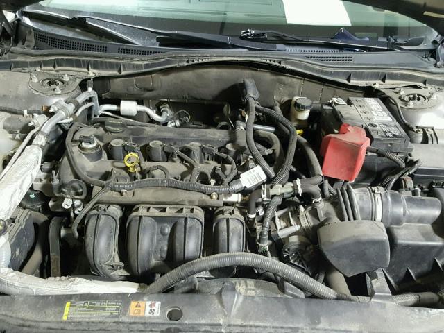 3FAHP0HA8AR338281 - 2010 FORD FUSION SE GRAY photo 7