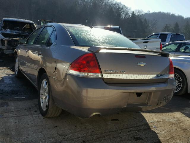 2G1WU581569119002 - 2006 CHEVROLET IMPALA LTZ TAN photo 3