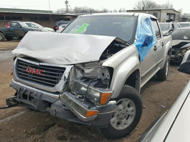 1GTDS136768198166 - 2006 GMC CANYON SILVER photo 2