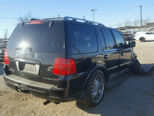 5LMFU27R44LJ30343 - 2004 LINCOLN NAVIGATOR BLACK photo 4