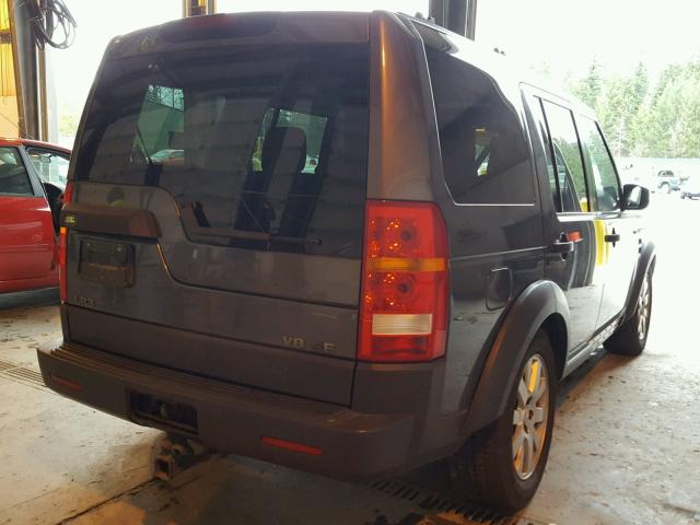 SALAE25425A310139 - 2005 LAND ROVER LR3 SE GRAY photo 4