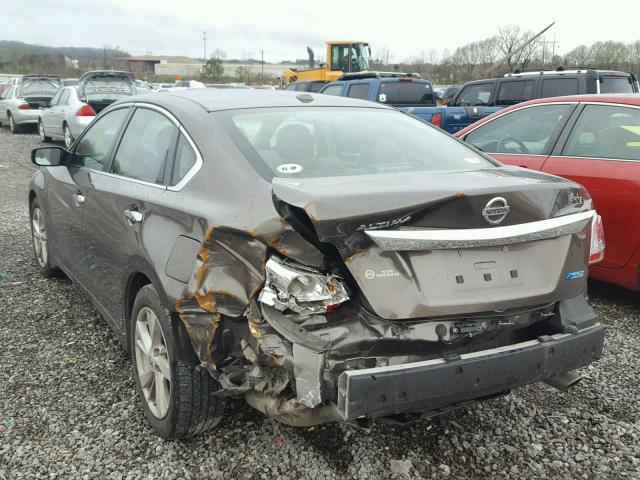 1N4AL3AP4DC274482 - 2013 NISSAN ALTIMA 2.5 GRAY photo 3