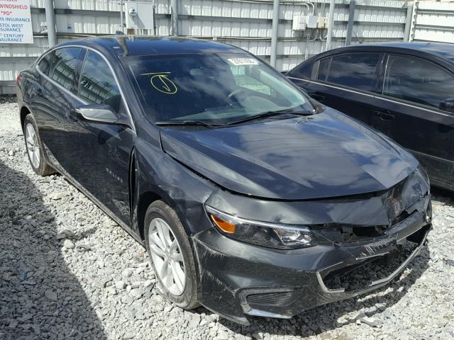 1G1ZD5ST6JF145969 - 2018 CHEVROLET MALIBU LT GRAY photo 1