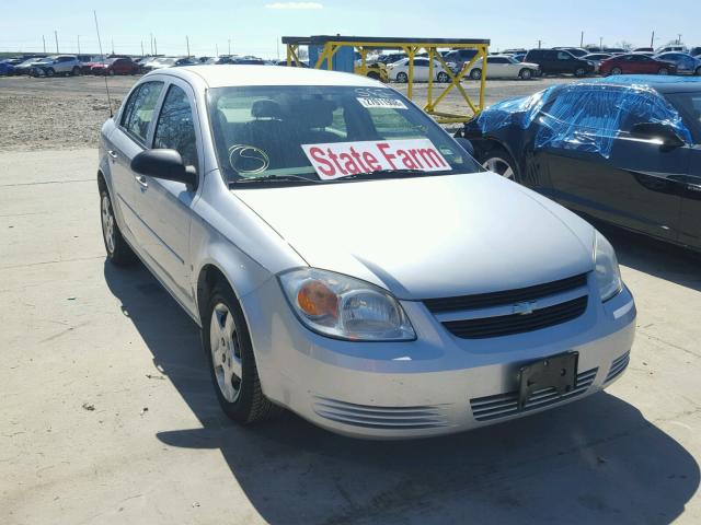 1G1AK55F667600684 - 2006 CHEVROLET COBALT LS SILVER photo 1