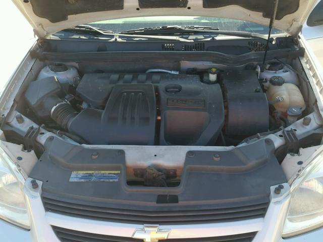 1G1AK55F667600684 - 2006 CHEVROLET COBALT LS SILVER photo 7