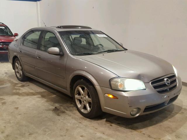 JN1DA31A02T301895 - 2002 NISSAN MAXIMA GLE GRAY photo 1