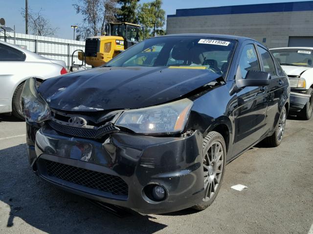 1FAHP3GN7BW167012 - 2011 FORD FOCUS SES BLACK photo 2