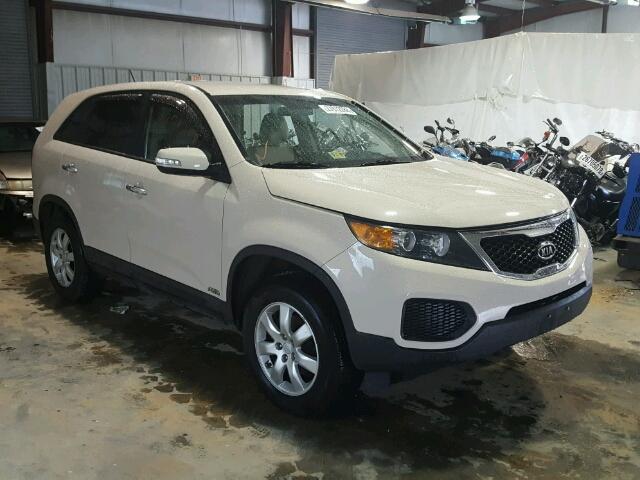 5XYKTCA19BG028725 - 2011 KIA SORENTO BA BEIGE photo 1