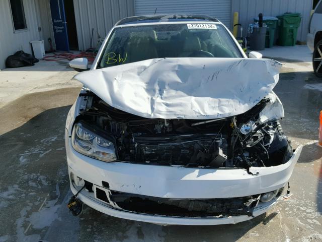 WVWBW8AH1DV000317 - 2013 VOLKSWAGEN EOS KOMFOR 白色 照片 9