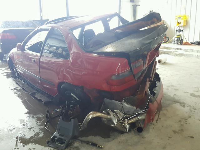 1HGEJ112XRL003655 - 1994 HONDA CIVIC EX RED photo 3