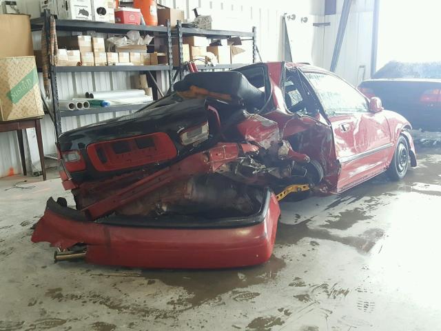 1HGEJ112XRL003655 - 1994 HONDA CIVIC EX წითელი ფოტო 4