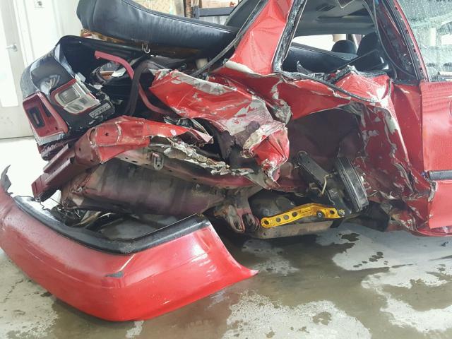 1HGEJ112XRL003655 - 1994 HONDA CIVIC EX წითელი ფოტო 9