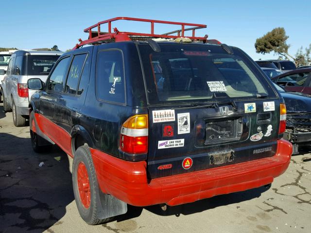 4S6DM58W7Y4411849 - 2000 HONDA PASSPORT E 黑色 照片 3