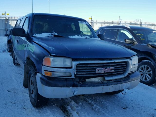 2GTEC19VX11182152 - 2001 GMC NEW SIERRA BLUE photo 1