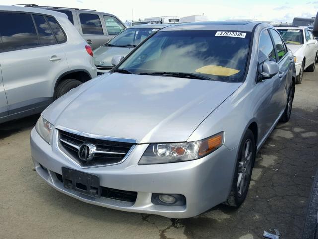 JH4CL96875C008140 - 2005 ACURA TSX SILVER photo 2
