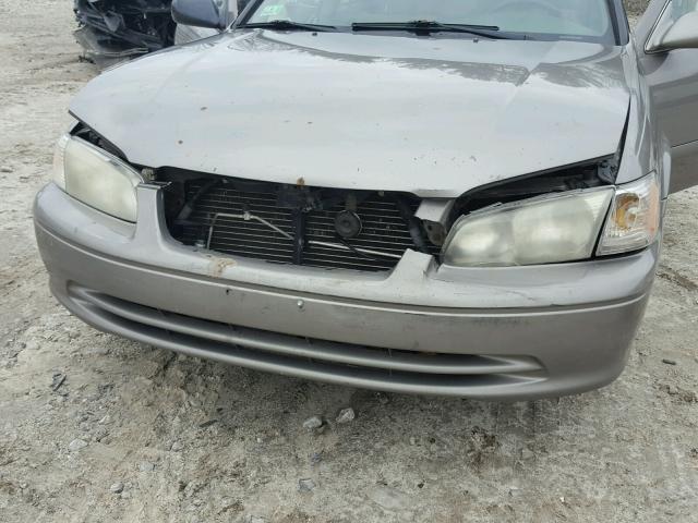 4T1BF28K41U128336 - 2001 TOYOTA CAMRY LE GRAY photo 9