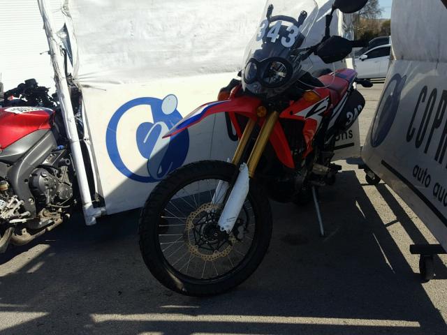 MLHMD4413H5000232 - 2017 HONDA CRF250 L RED photo 2