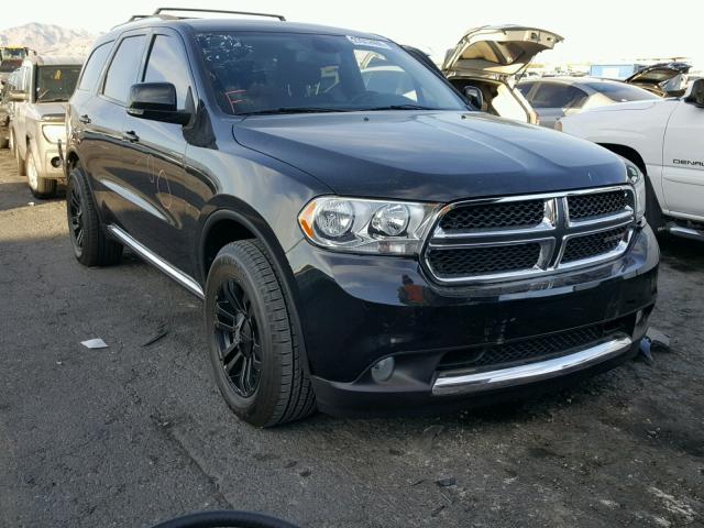 1C4RDHDGXCC121185 - 2012 DODGE DURANGO CR BLACK photo 1