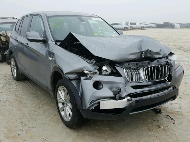 5UXWX9C53D0A25189 - 2013 BMW X3 XDRIVE2 ნაცრისფერი ფოტო 1