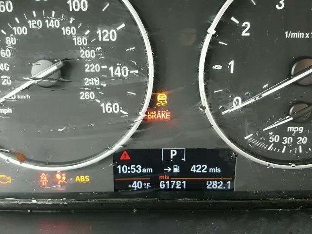 5UXWX9C53D0A25189 - 2013 BMW X3 XDRIVE2 ნაცრისფერი ფოტო 8